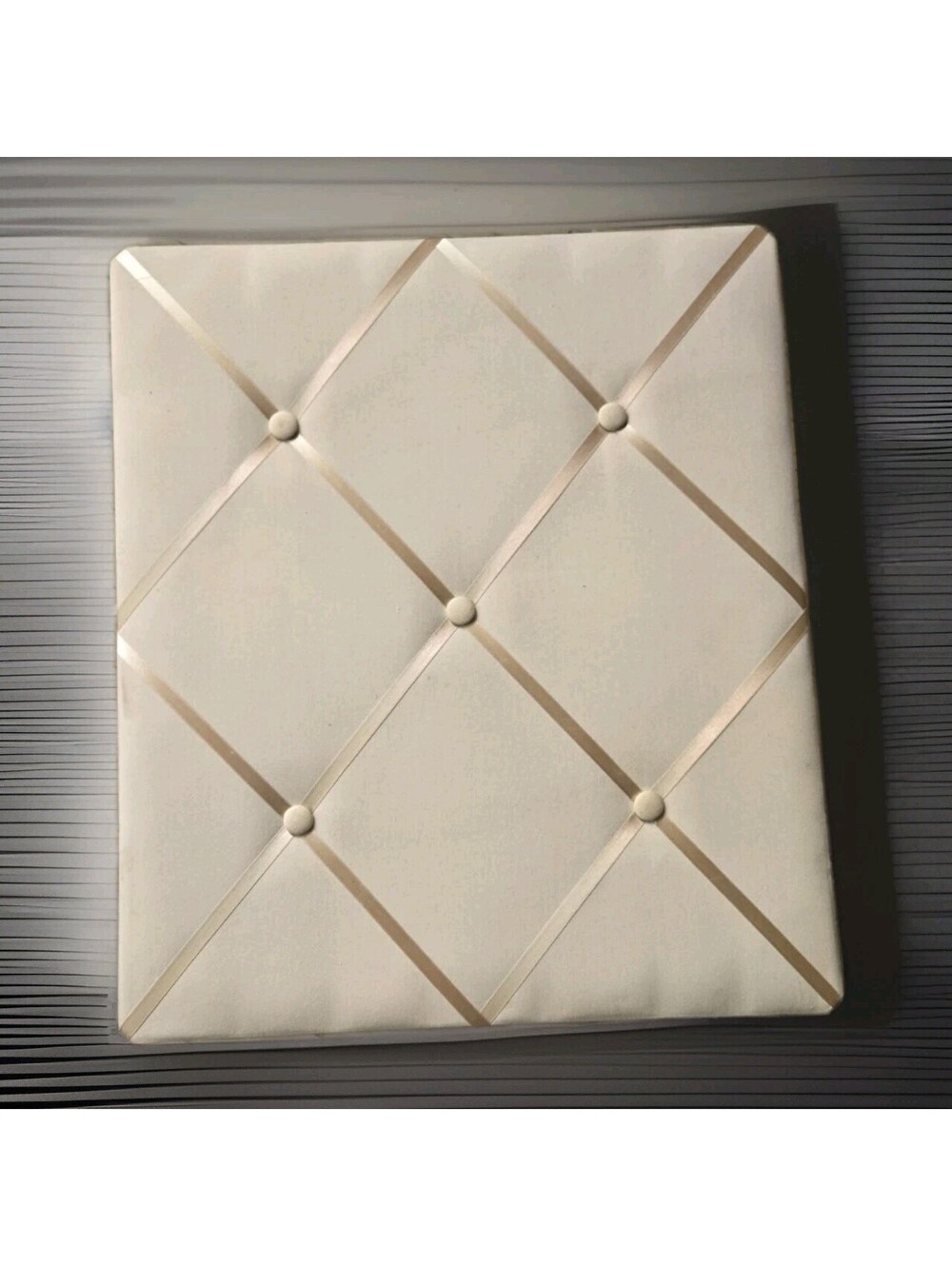 Bulletin Board Fabric Photo Display Board for Walls Office Bedroom Kitchen 21x18